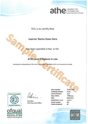 ATHE Level 3 Diploma In Applied Statistics – One Education