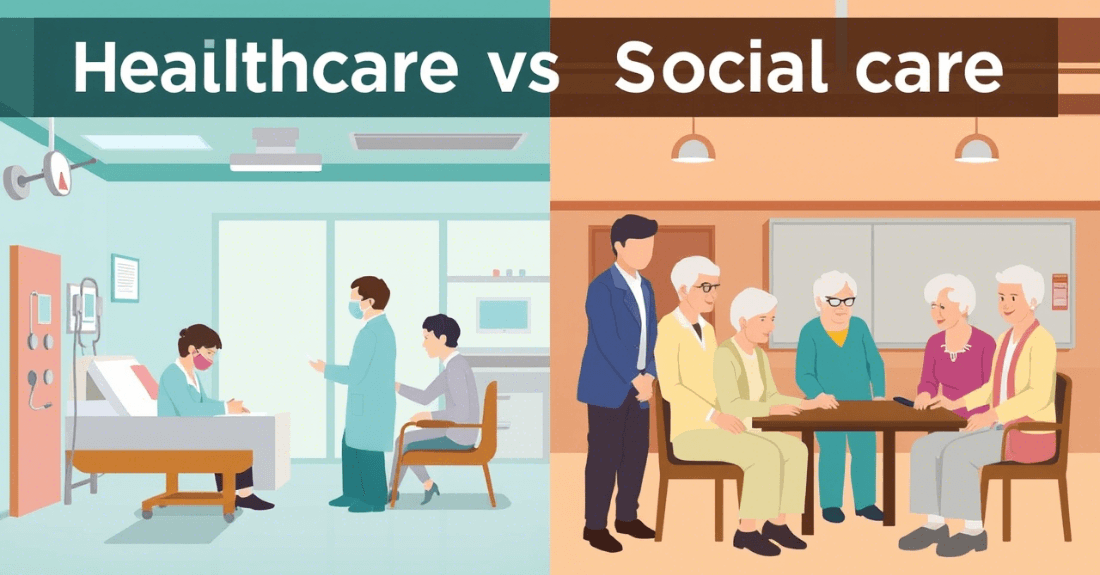 Difference Between Healthcare and Social Care